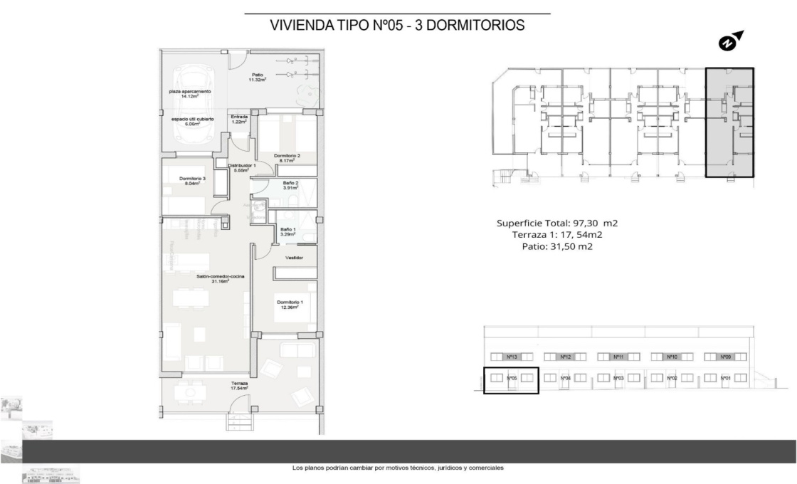 Espagne, 3 Chambres à coucher Chambres à coucher, ,2 Salle de bainSalle de bain,Bungalow,Bien neuf,2793